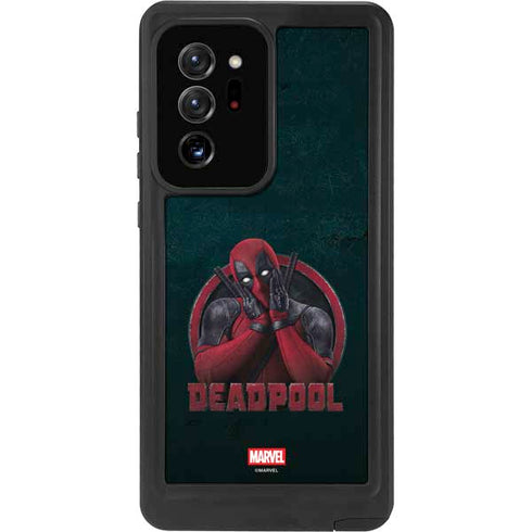 Marvel Deadpool Legacy Surprised Deadpool Galaxy Note20 Ultra 5G Waterproof Case